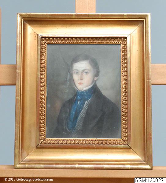 bilder, pastell, herrporträtt, porträtt
